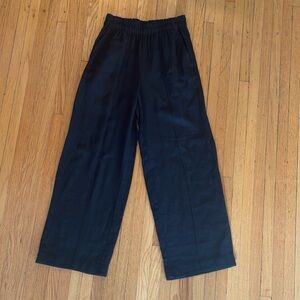 Madewell linen wide leg pants